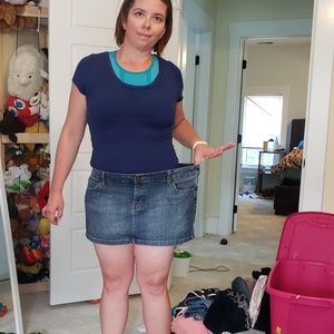 Sz. 17 Arizona Denim Mini Skirt